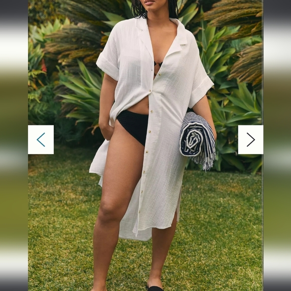 The Lucia Cover-up dress by Anthropologie. Size MP - Picture 4 of 4